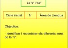 La "s" sorda i la "s" sonora | Recurso educativo 34260