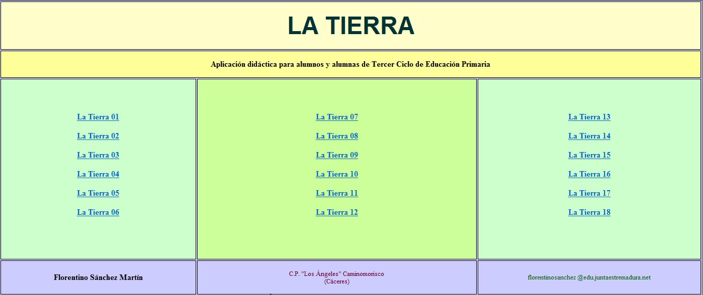 La Tierra | Recurso educativo 34813