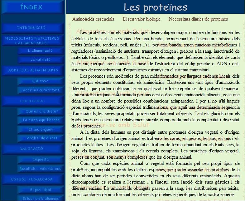 Les proteïnes | Recurso educativo 35901