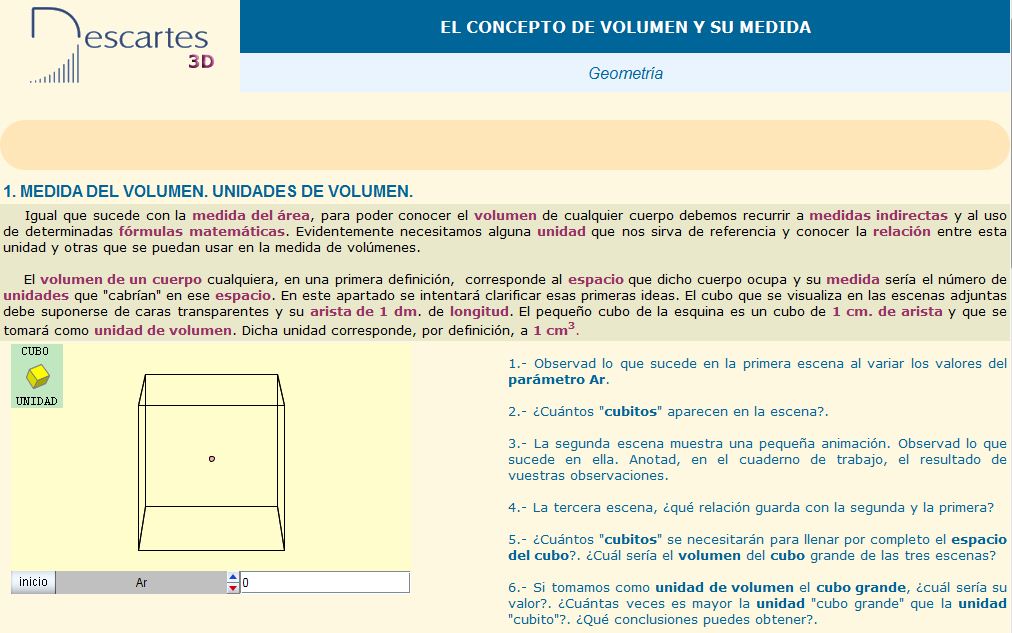 Unidades de volumen | Recurso educativo 37468