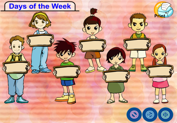 Song: Days of the week | Recurso educativo 39252