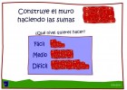 Construye el muro con sumas | Recurso educativo 40048