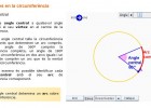 Angles en la circumferència | Recurso educativo 44307