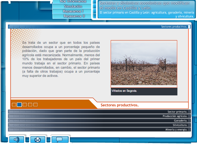 El sector primario en Castilla y León: agricultura, ganadería, minería, y silvicultura | Recurso educativo 47044