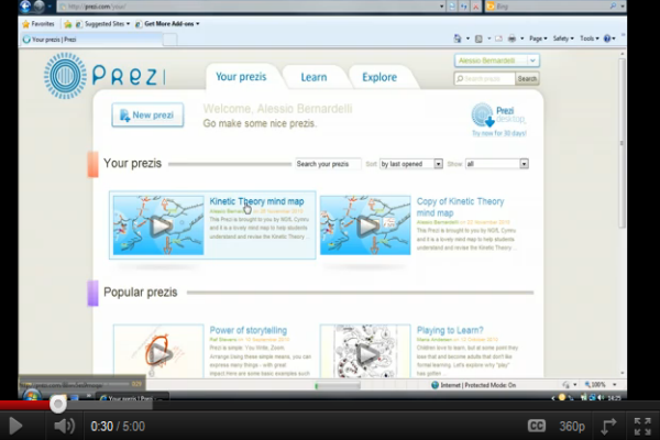 Prezi tutorial | Recurso educativo 49187