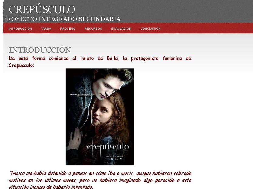 Crepúsculo | Recurso educativo 49716