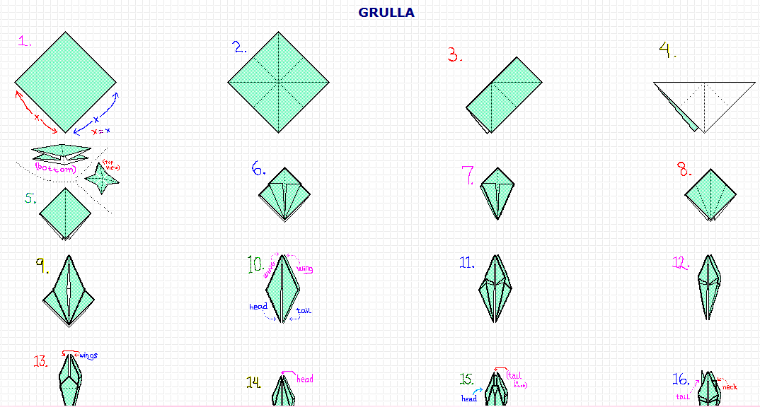 Origami: grulla | Recurso educativo 49752