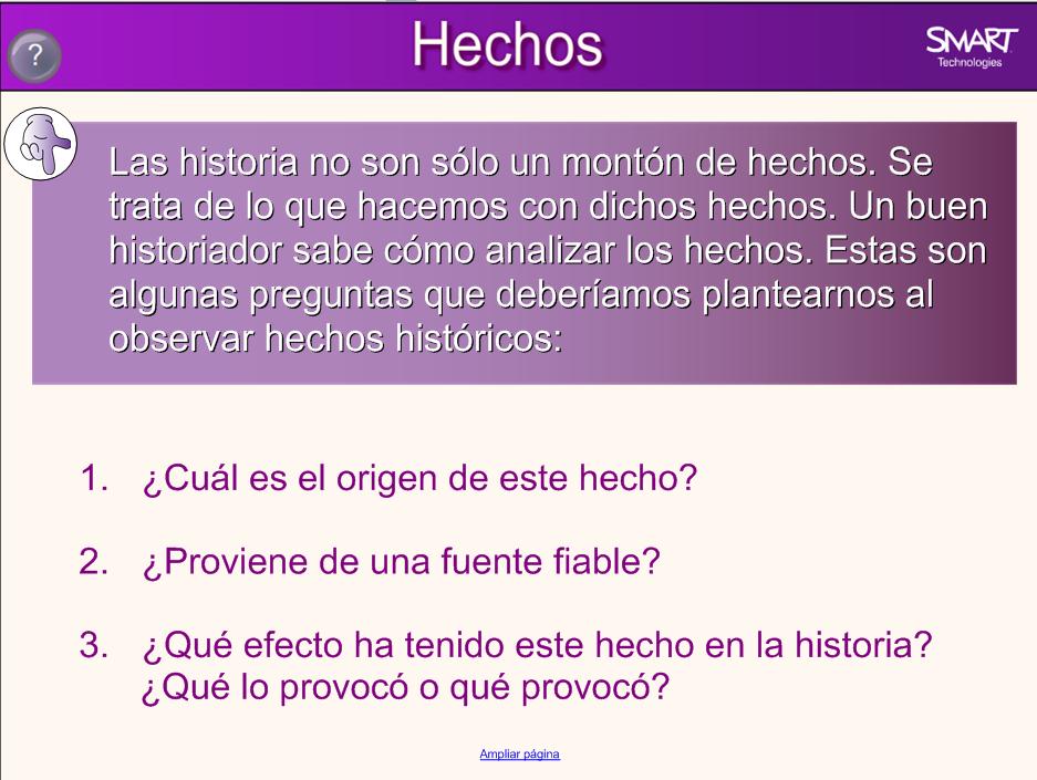 Estudio de la historia parte 1 | Recurso educativo 49925