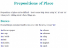 Prepositions of place | Recurso educativo 61944