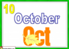 Months (flashcards) | Recurso educativo 18130