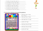 Days of the week (worksheet) | Recurso educativo 20701