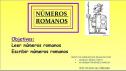 Números romanos | Recurso educativo 33205