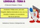 Lenguaje 4º. Tema 8 | Recurso educativo 6347