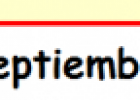 Calendario de actividades: septiembre | Recurso educativo 70792