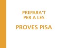 Prepara't per a les proves PISA | Recurso educativo 76163