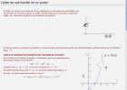 Límite de una función en un punto | Recurso educativo 92195