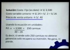 Punto de Equilibrio | Recurso educativo 98809