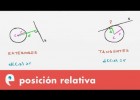 Cónicas: posiciones relativas entre una circunferencia y una recta | Recurso educativo 109275