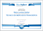 Curso de Técnico en mercados financieros | MasSaber | Recurso educativo 114031