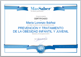 Curso de Prevención y tratamiento de la obesidad infantil y juvenil | | Recurso educativo 114171