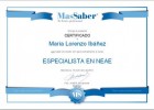 Curso de Especialista en NEAE | MasSaber | Recurso educativo 118024