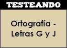 Ortografía - Letras G y J | Recurso educativo 46152