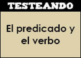 El predicado y el verbo | Recurso educativo 47041