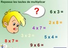 Repàs de les taules de multiplicar | Recurso educativo 731327