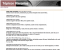 Tópicos literarios | Recurso educativo 751465