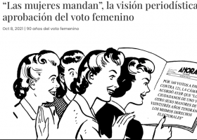 As mulleres mandan? A visión xornalística da aprobación do voto | Recurso educativo 785901