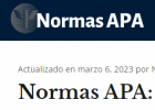 Normes APA | Recurso educativo 7901490